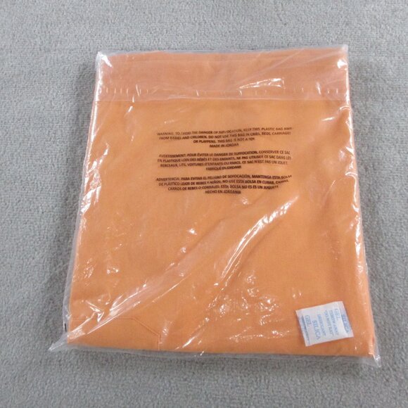 FIGS Catarina Scrub Top Womens Large Shaka Orange One Pocket V Neck Nursing NWT - Picture 3 of 5